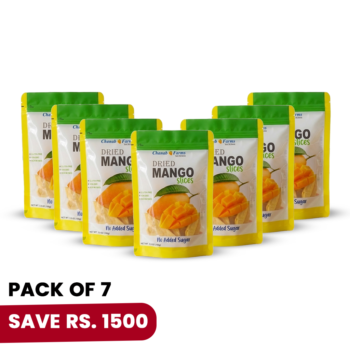 Dried Mangoes Slices -Pack of 7-700 Grams
