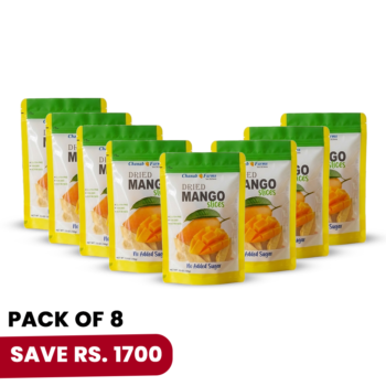 Dried Mangoes Slices - Pack of 8-800 Grams